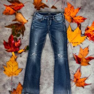 Rare Find - Exposed Button Fly-Tuesday Mid Rise-Bootcut Jean -EUC-Sz28 😍🍁🎃